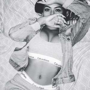 Calvin Klein’s grey sports bra